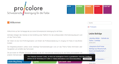 Desktop Screenshot of procolore.ch